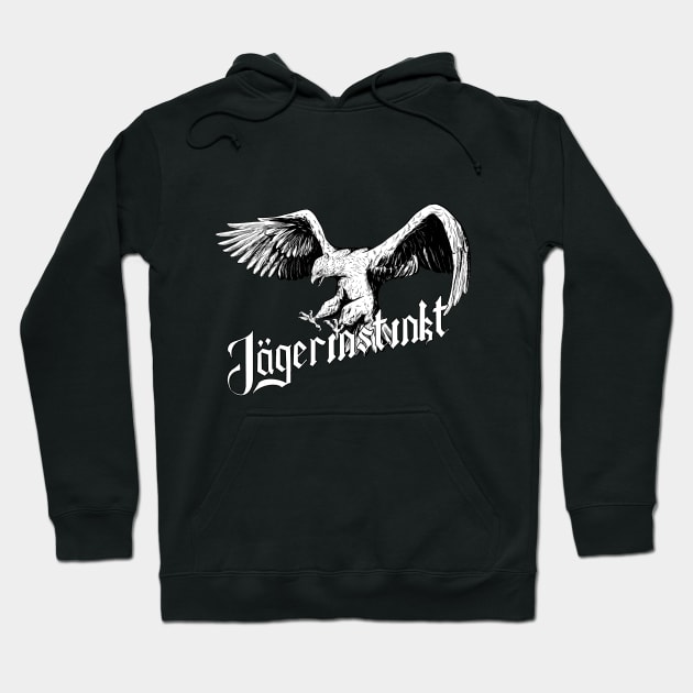 Jägerinstinkt Hoodie by Tiliquaped